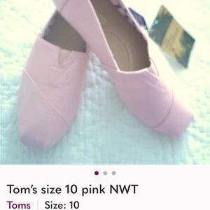 Toms Women's Light Pink Espadrilles